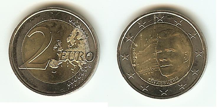 Luxembourg 2 euro 2007 BU